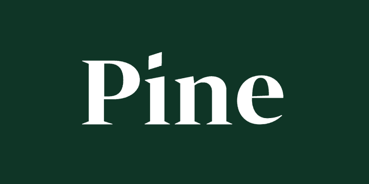 The logo of Pine.