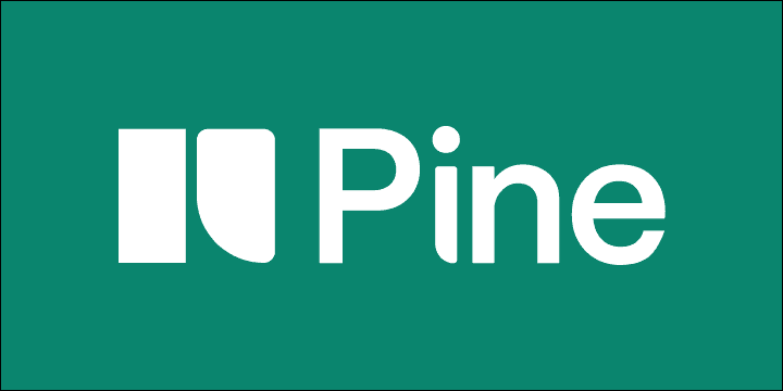 The logo of Pine.