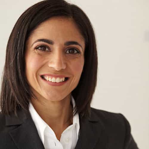 The headshot of Sandra Mifsud.