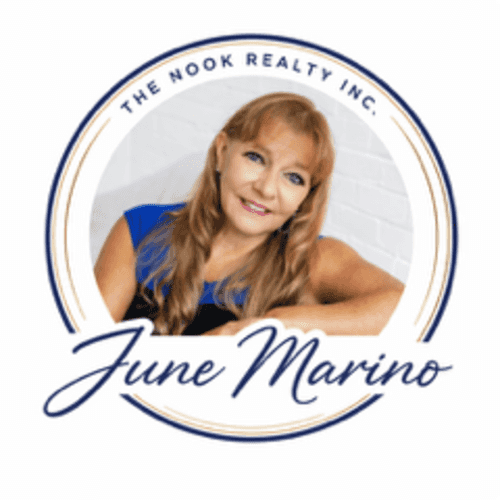 The headshot of June Marino.