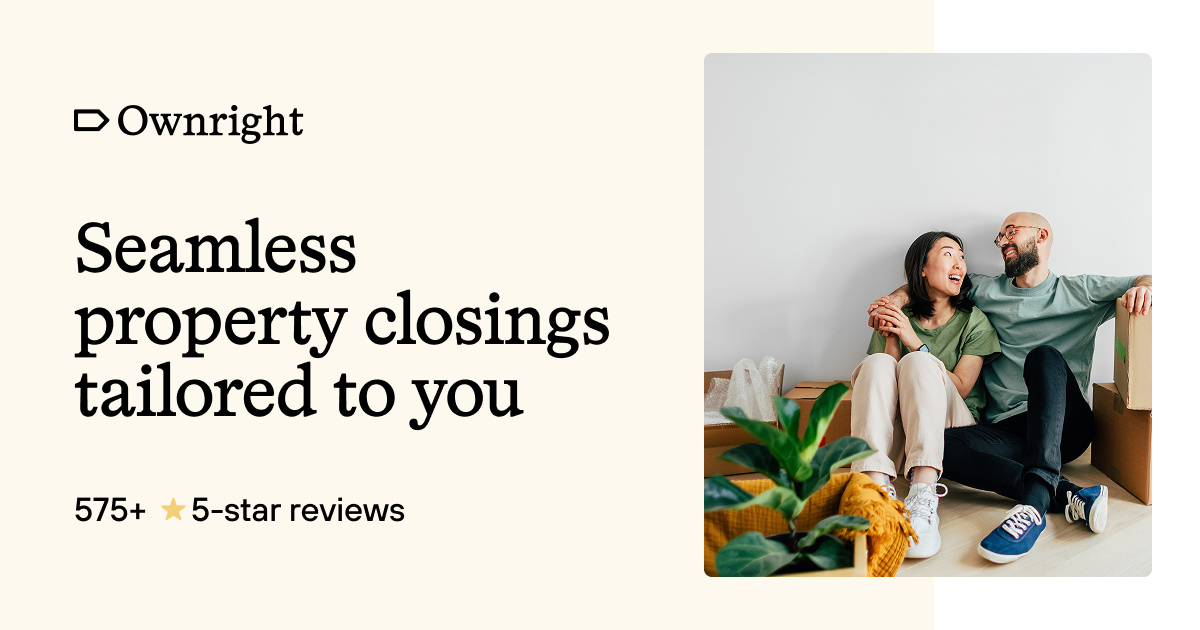 Ownright - Ontario's trusted real estate lawyer